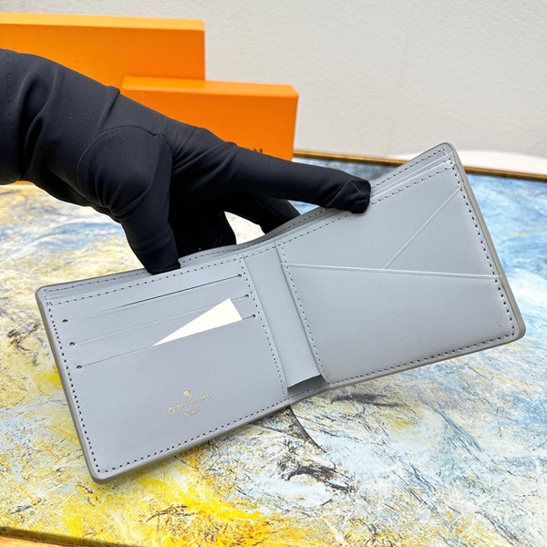 LVコピーウォレット素材ディテール